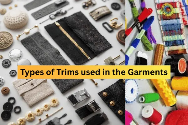 different types of trimmings in garments