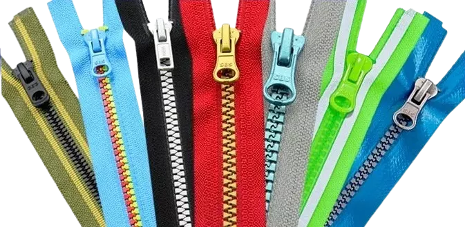 Different Types of Zipper used in Apparel industry