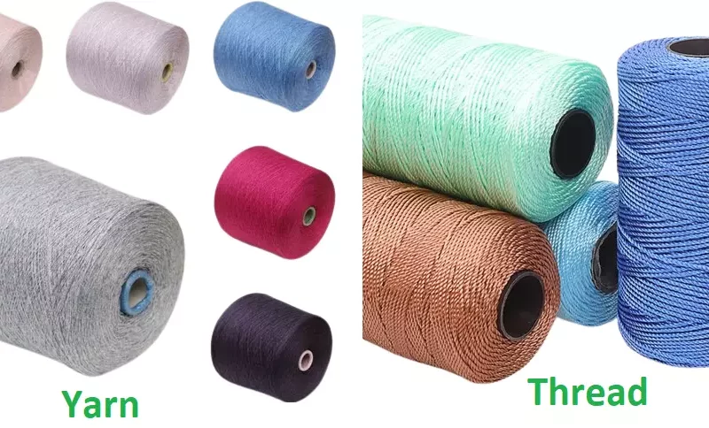 Difference between Yarn and Thread