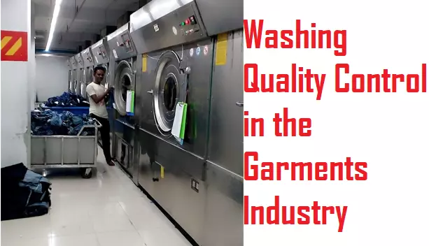 Washing Quality Control in the Garments Industry
