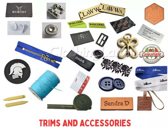 What are Differences between Trims and Accessories