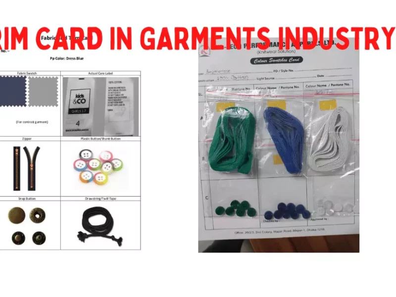 What is Trim Card in Garments Industry | Its importance and use