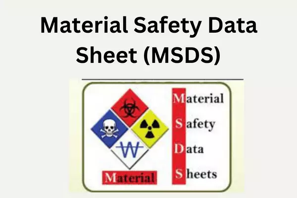 Material Safety Data Sheet (MSDS) for Chemical in Textile and Apparel