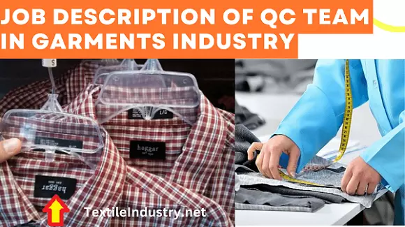 Job description of QC Team in Garments Industry