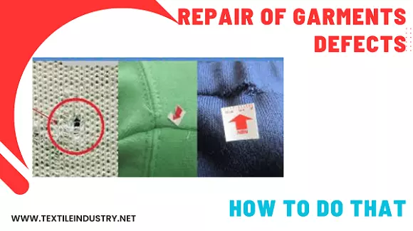 How to do Repair (Rework) of Garments Defects