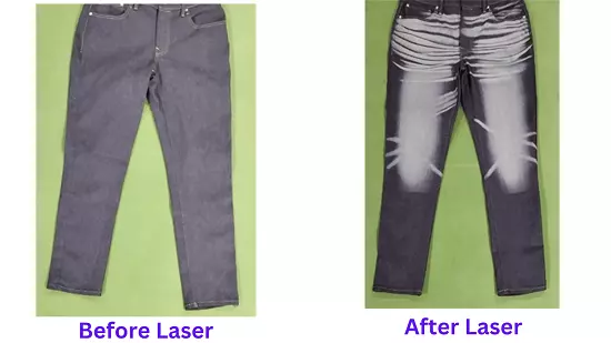 Denim Finishing using Laser Technology: Working process of laser machine
