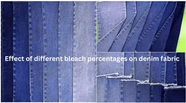 Effect of Bleaching on Denim Fabric of Denim Wash