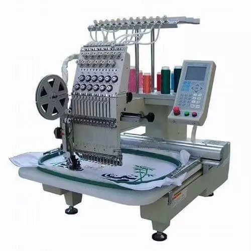 Single head embroidery machines