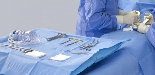 Applications of Nonwoven Fabric in Medical Textile
-Surgical drapes and cover cloths