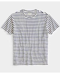 Japanese Nautical Striped Short Sleeve Tee