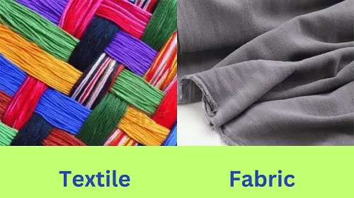 Difference Between Textile and Fabric