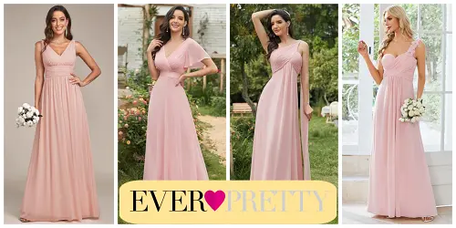 Embracing Pink Bridesmaid Dresses