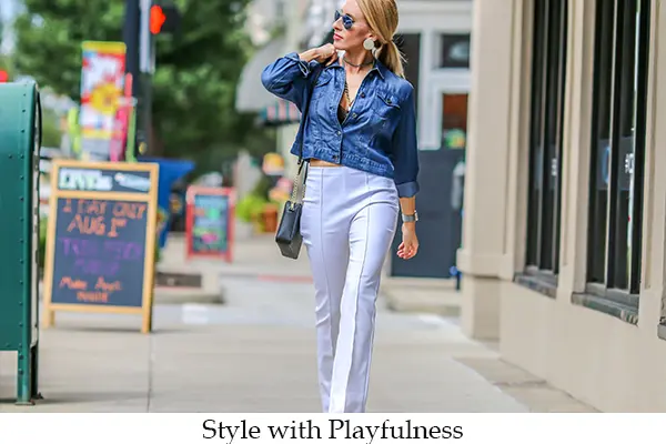 A Stylish with Playfulness