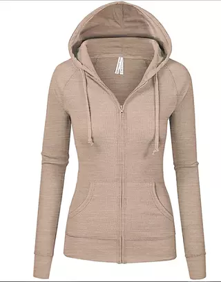 Zip-Up Hoodie (for Women)