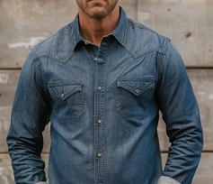 Denim shirt: Different Types of Shirts For Men