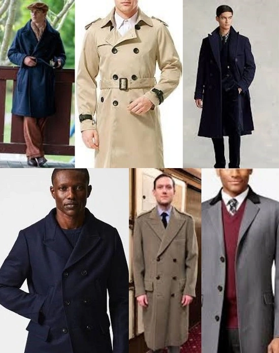 10 Different Types of Overcoats for Men