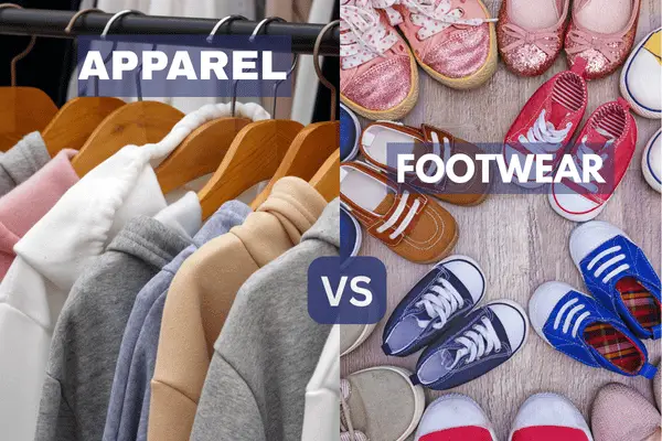 Differences Between Apparel and Footwear; Apparel vs. Footwear