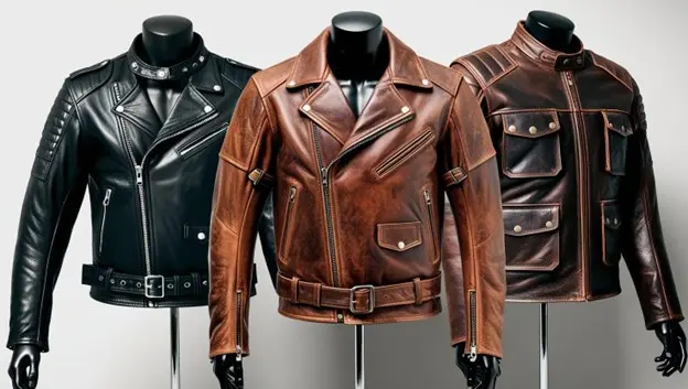 Types of Leather Jackets for Motorcycle Riders