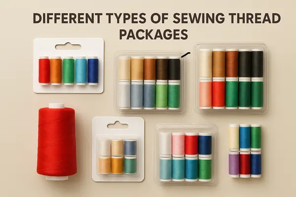 Different Types of Sewing Thread Packages and Sizes