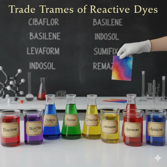 All the Trade Names of Reactive Dyes In Brief