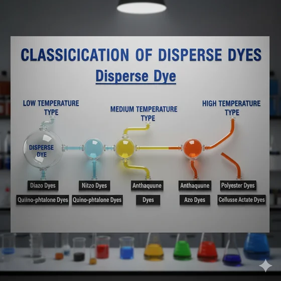 Definition, Properties, Classification of Disperse Dye