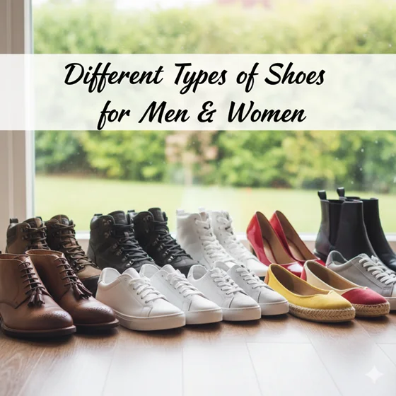 Different Types of Shoes for Men and Women