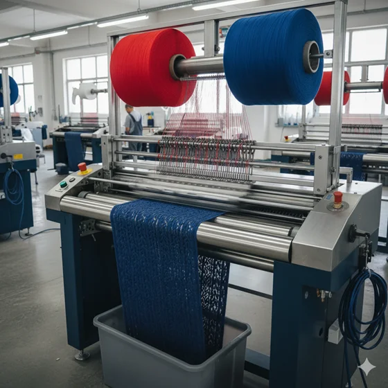 Flatbed Knitting Machine