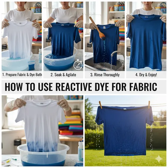 How to Use Reactive Dye for Fabric