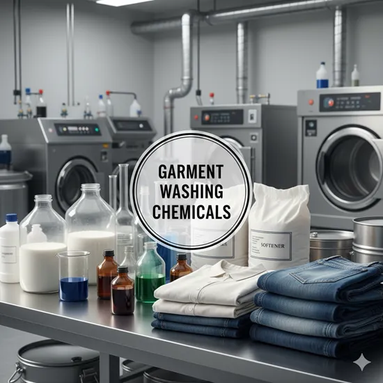 List of Garment Washing Chemicals and Their Functions