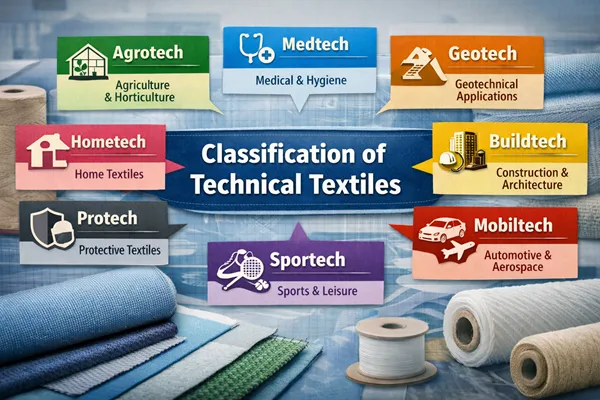 Classification of Technical Textiles with Applications