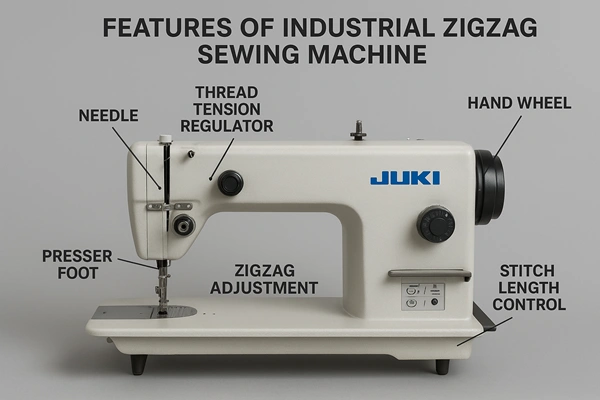 Features of Industrial Zigzag Sewing Machine