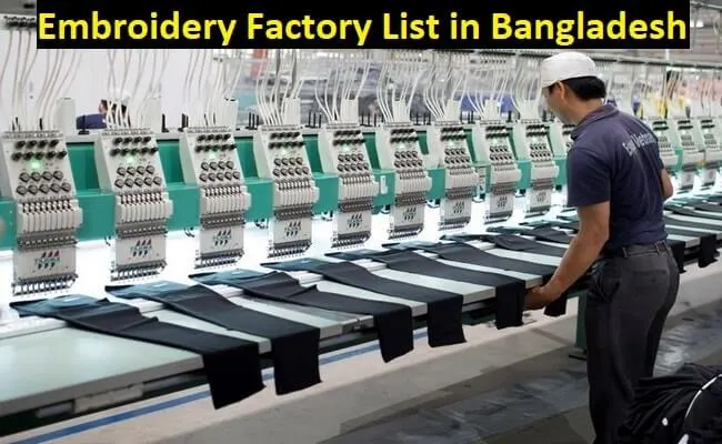 List of Top Embroidery Factory in Bangladesh