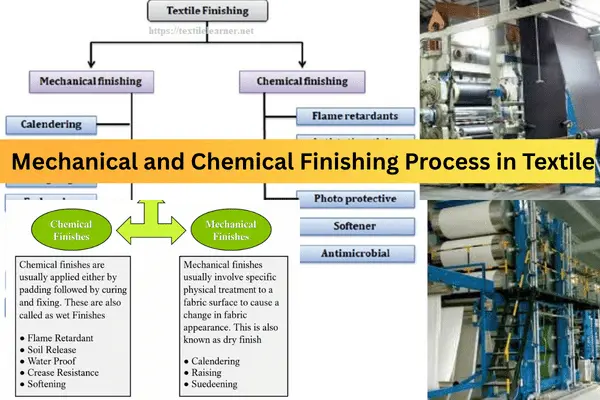 Mechanical and Chemical Finishing Process in Textile
