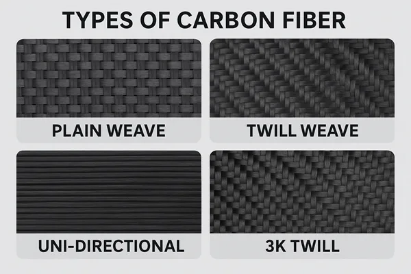 carbon fiber types