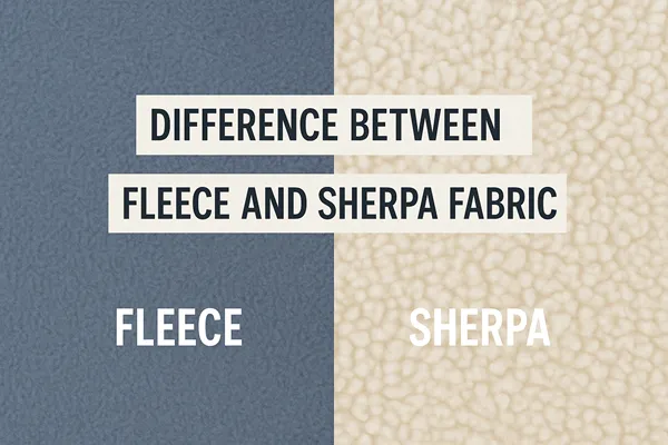 Difference Between Fleece and Sherpa Fabric: Fleece vs Sherpa