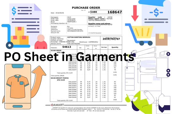 Full Meaning of PO (Purchase Order) Sheet of Garments Manufacturing