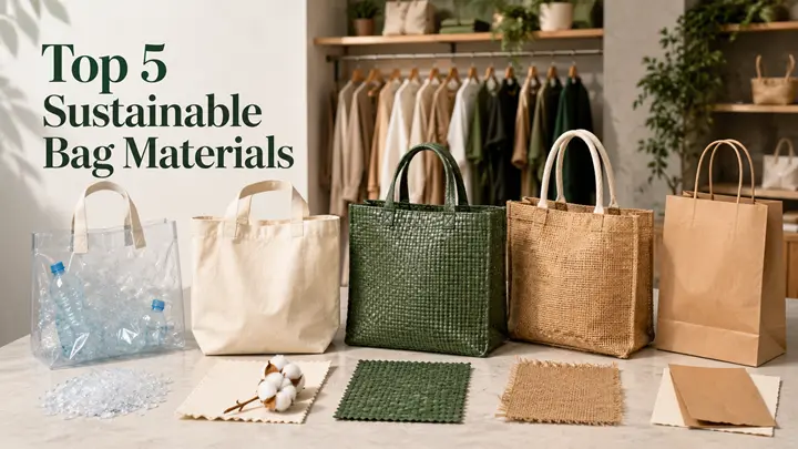 Top 5 Sustainable Bag Materials for Fashion Retailers